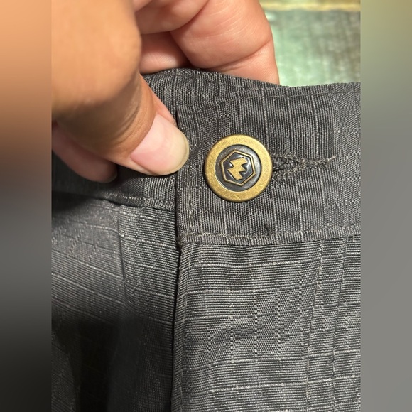 Men's Charcoal Cargo Shorts - Picture 9 of 9